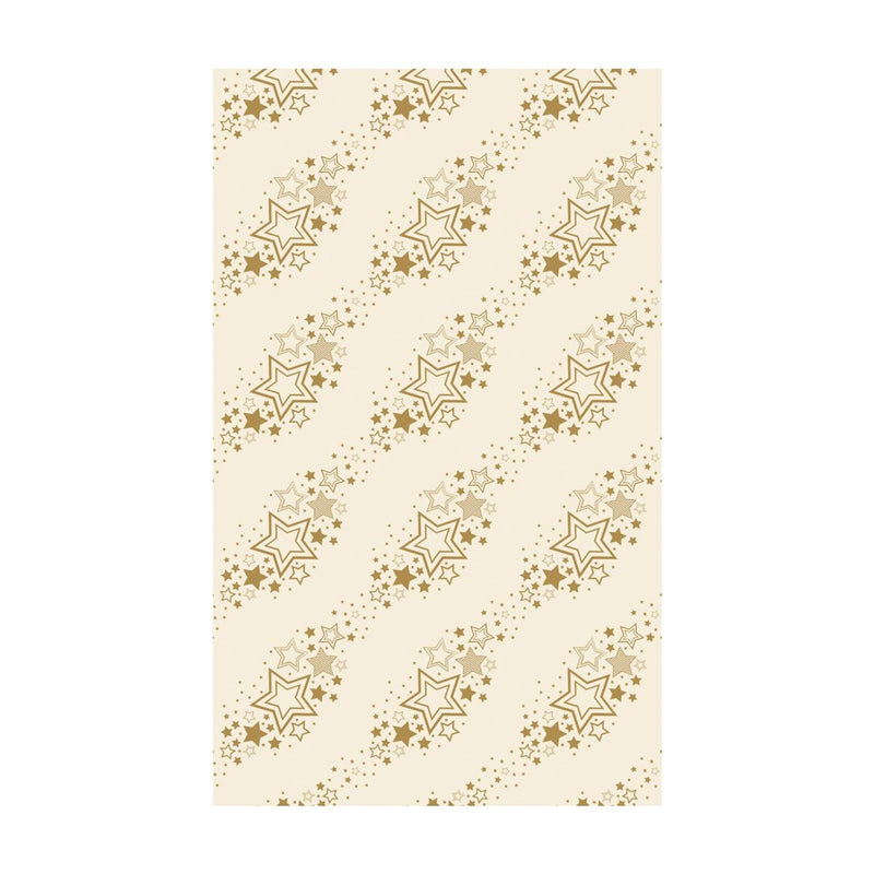 Duni Tischdecke Weihnachtsstern creme 220cm