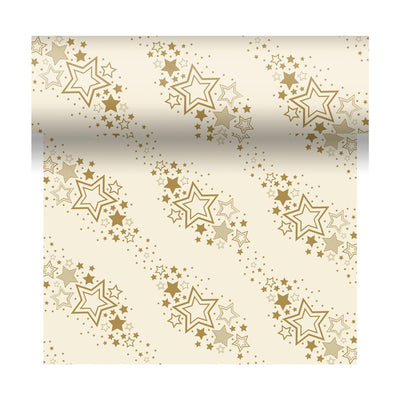 Duni 3-in1 Weihnachtsstern Creme 40x480cm