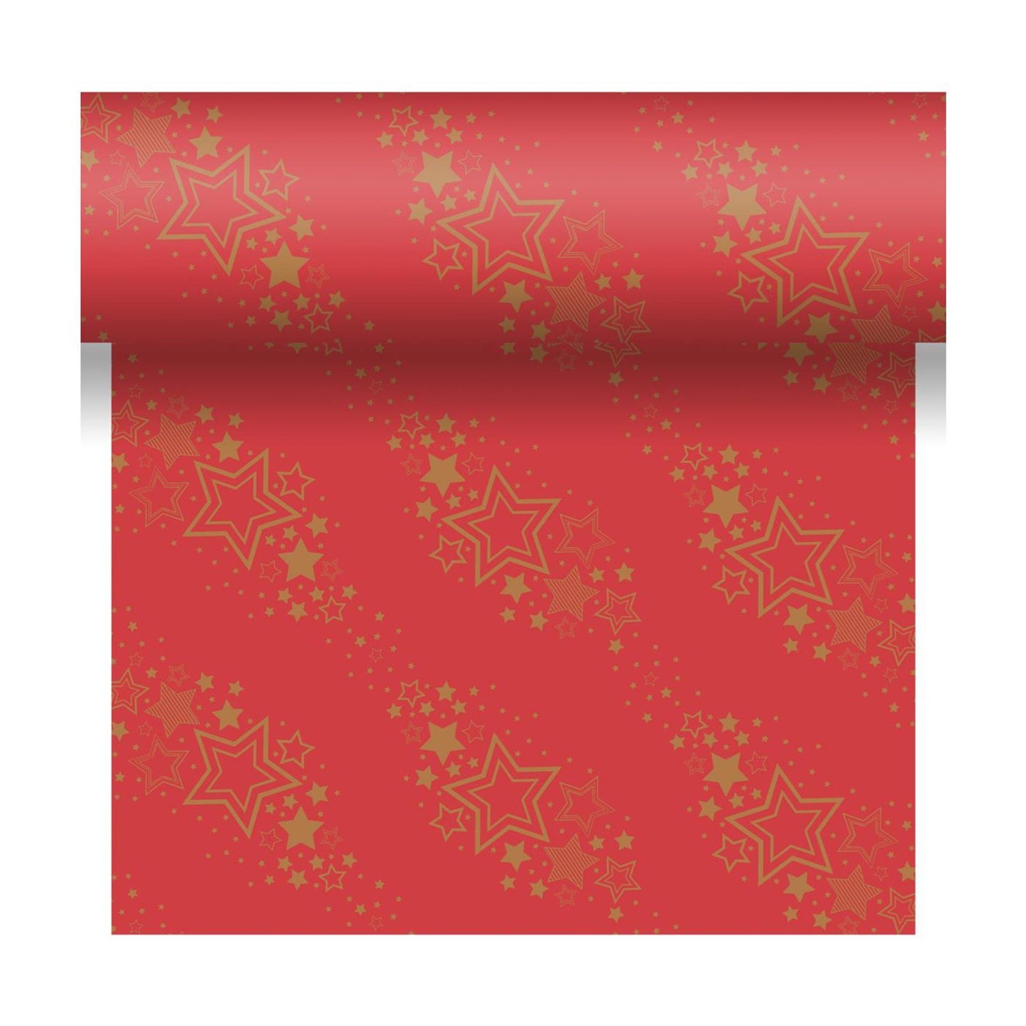 Duni 3-in1 Weihnachtsstern rot 40x480cm