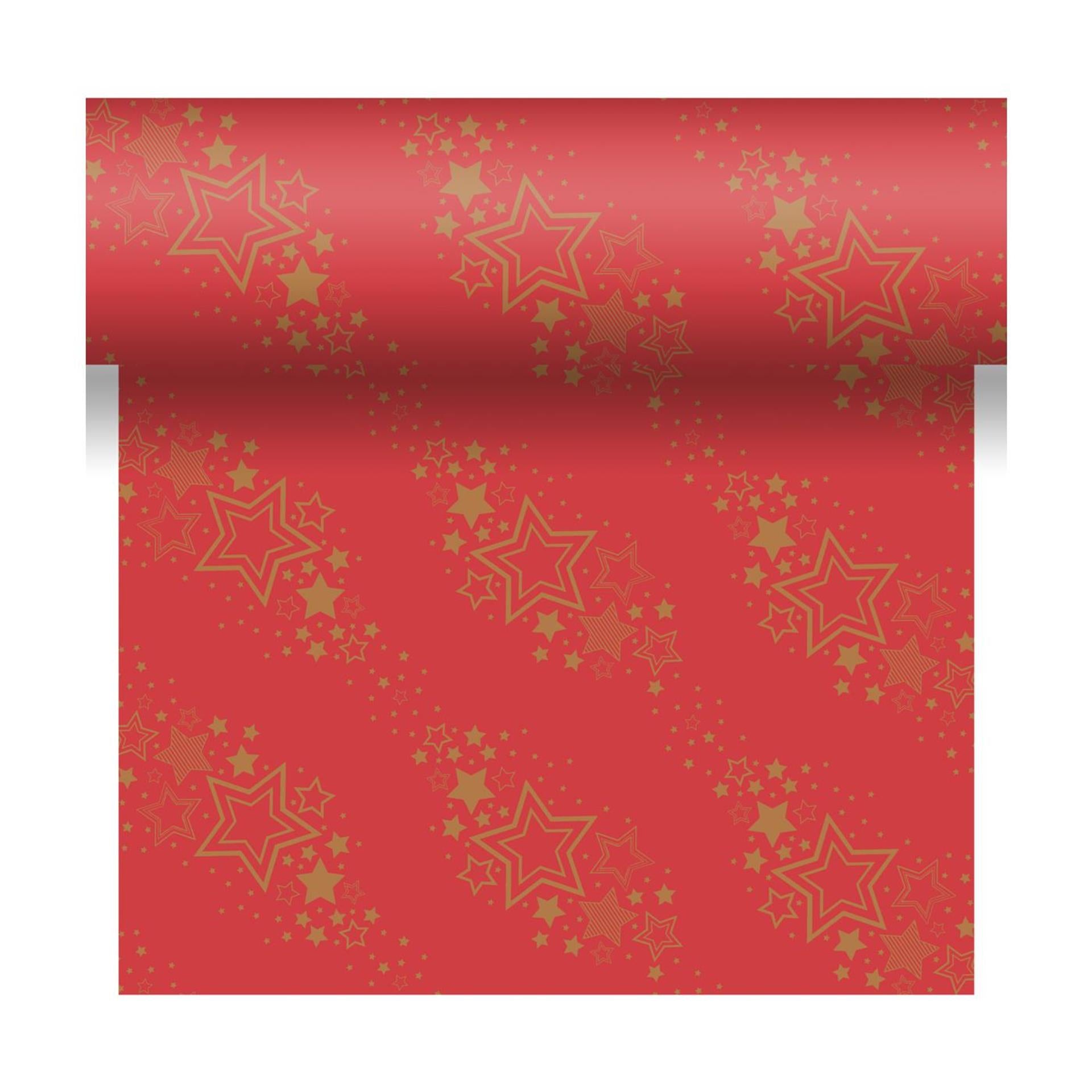 Duni 3-in1 Weihnachtsstern rot 40x480cm