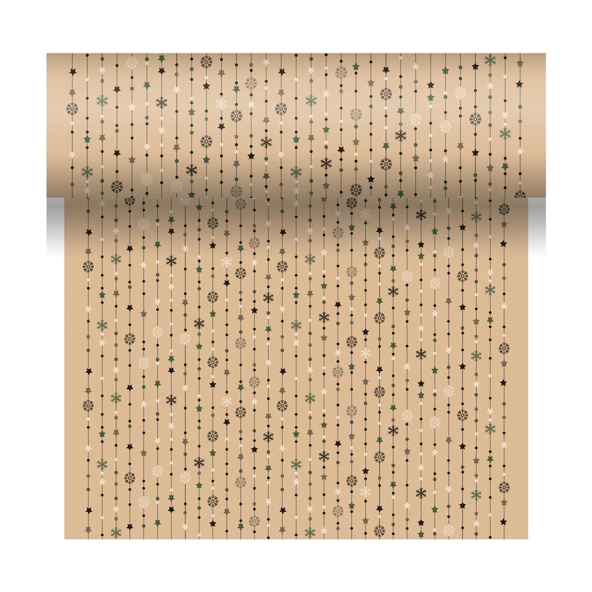 Duni 3-in1 natürliches Weihnachtsfest 40x480cm