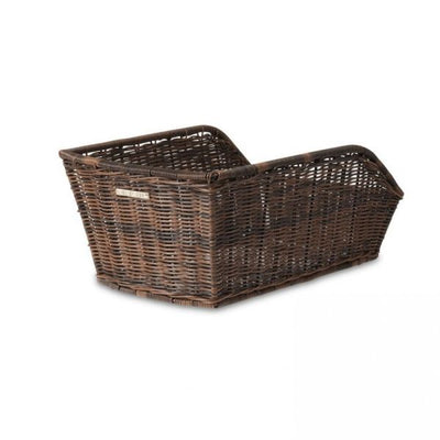 Basil Cento Rattan Look - Fahrradkorb - hinten - braun