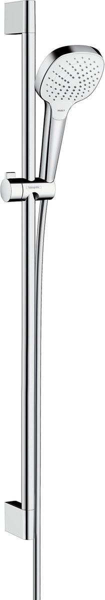 Hansgrohe Croma Select E - Vario Schiebestangenset Ecosmart 9l min, 0,90 m, Weißchrom 26593400