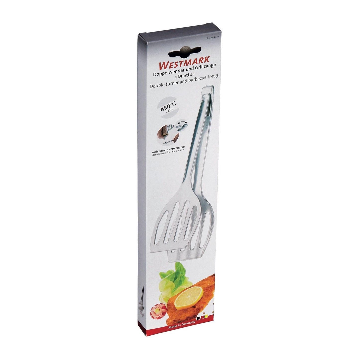 Westmark Doppel-Backkelle silber
