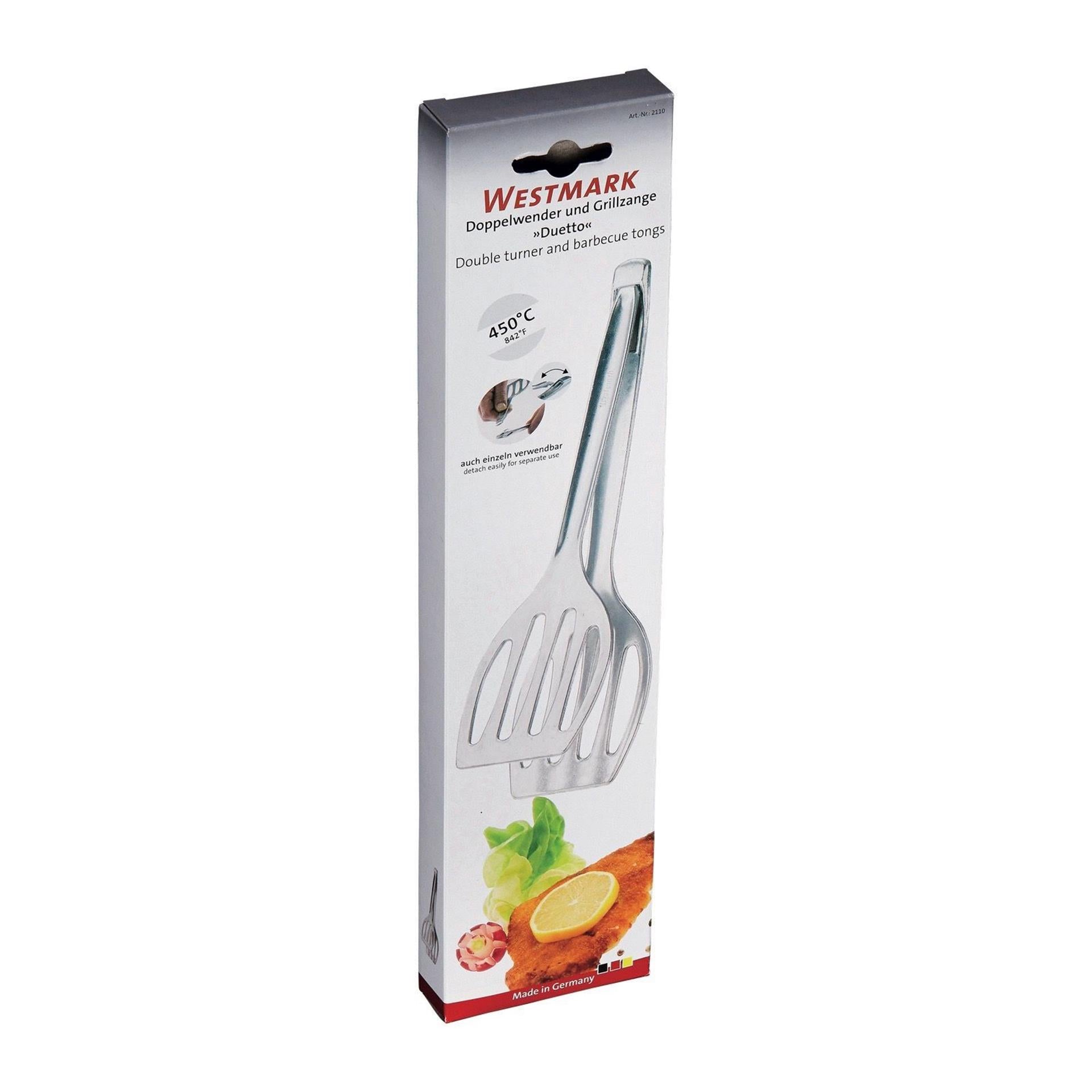 Westmark Doppel-Backkelle silber