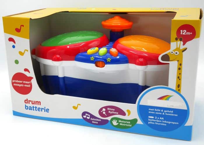 Jonotoys Schlagzeugspielset mit verschiedenen Sounds