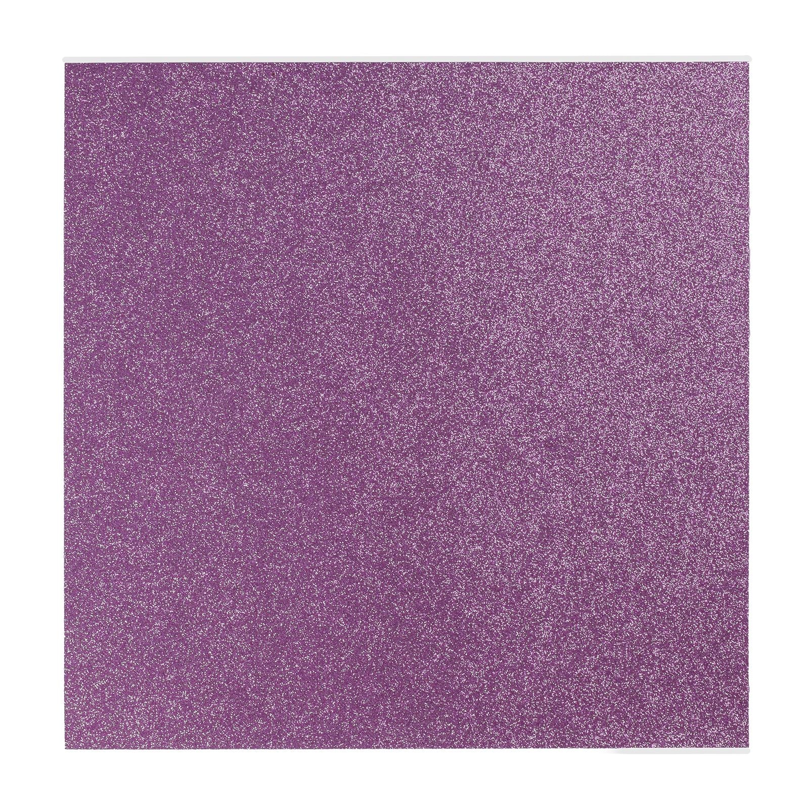 Florence • selbstklebendes Glitzerpapier 270g 30,5cm hellviolett 1x