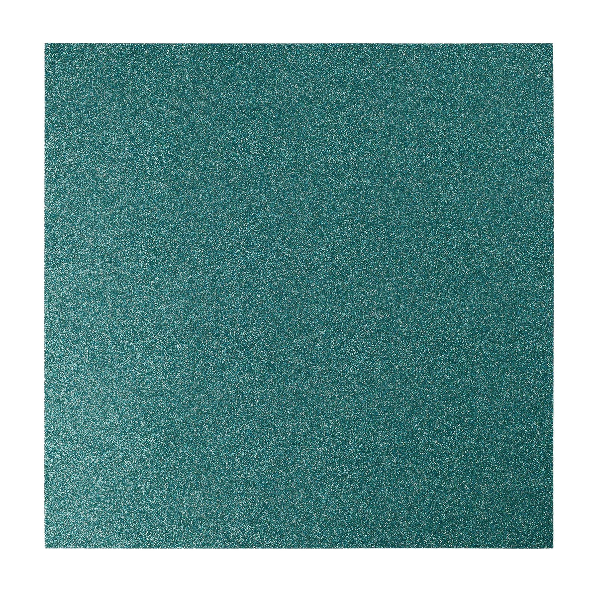 Florence • selbstklebendes Glitzerpapier 270g 30,5cm Aqua 1x