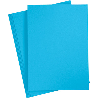 Creativ Company Colored Pappe Clear Blue A4, 20 Blätter