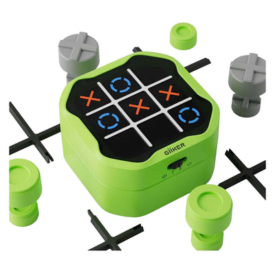 Giiker Tic-Tac-Toe Bolt Game-Green