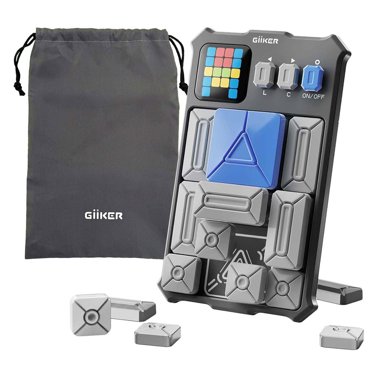 Giiker Super Slide Puzzle Game - Grau