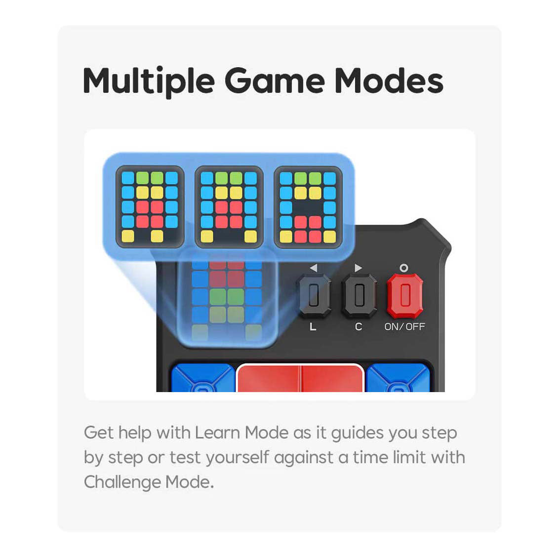 Giiker Super Slide Puzzle Game - Grau