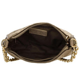 Charm London Samt-Umhängetasche Bronze - afbeelding 2