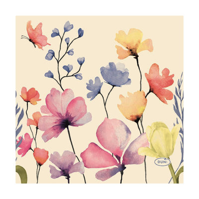 Duni Servietten Blumenparadies 20 Stück 24 x 24 cm | 12 Stück