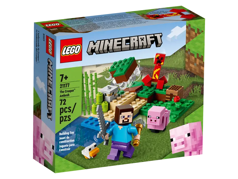 Lego Minecraft 21177 de Creeper Hinterhalt