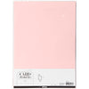 Creativ Firmenkarton, A4, Blatt 210x297 mm, 210 g, hellrosa, 10 Blatt 1 Karton