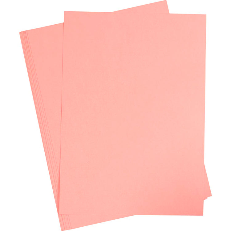 Creativ Firmenkarton, A4, Blatt 210x297 mm, 210 g, dunkelrosa, 10 Blatt 1 Karton