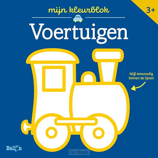 Standard-Publisher-Farbblock Junior – Fahrzeuge dicke Linien 3+
