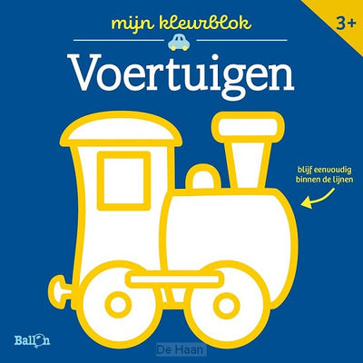Standard-Publisher-Farbblock Junior – Fahrzeuge dicke Linien 3+