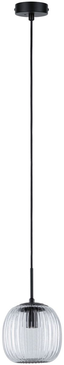 Paulmann LED-Hängelampe Ruya E14 max. 20W Glas, schwarz matt