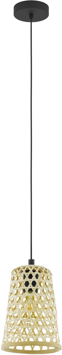 Eglo Claverdon Hängelampe - 1 Licht - ø18 cm - E27 - Schwarz
