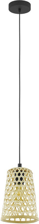 Eglo Claverdon Hängelampe - 1 Licht - ø18 cm - E27 - Schwarz