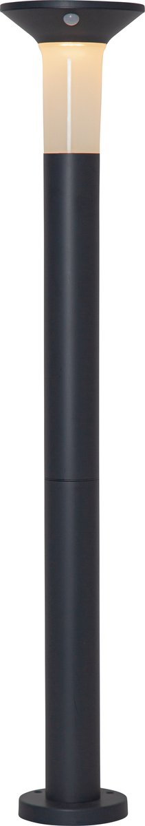 Eglo Corbezzola Sockelleuchte – Stehleuchte – Solar – 90 cm – Sensor – Graphitweiß