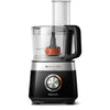 Philips HR7530 10 Viva -Kollektion kompaktes Küchenmaschine Schwarz Edelstahl