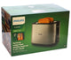 Philips Toaster HD2650 90 Viva Edelstahl schwarz