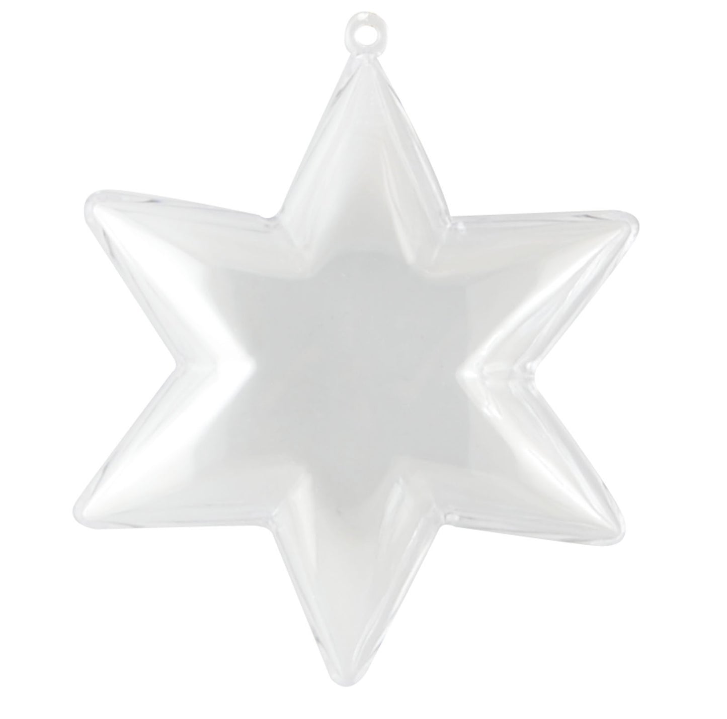 Vaessen creative • Kunststoffstern 2-teilig 10cm 250Stk