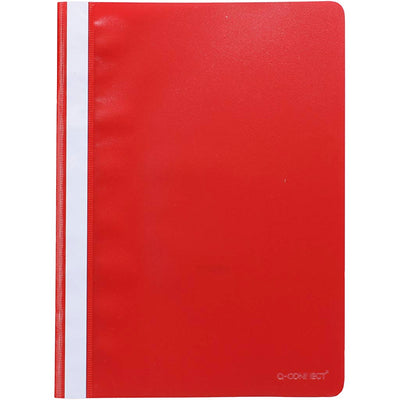 Präsentationsbroschüren, A4, rot, 1 Stück