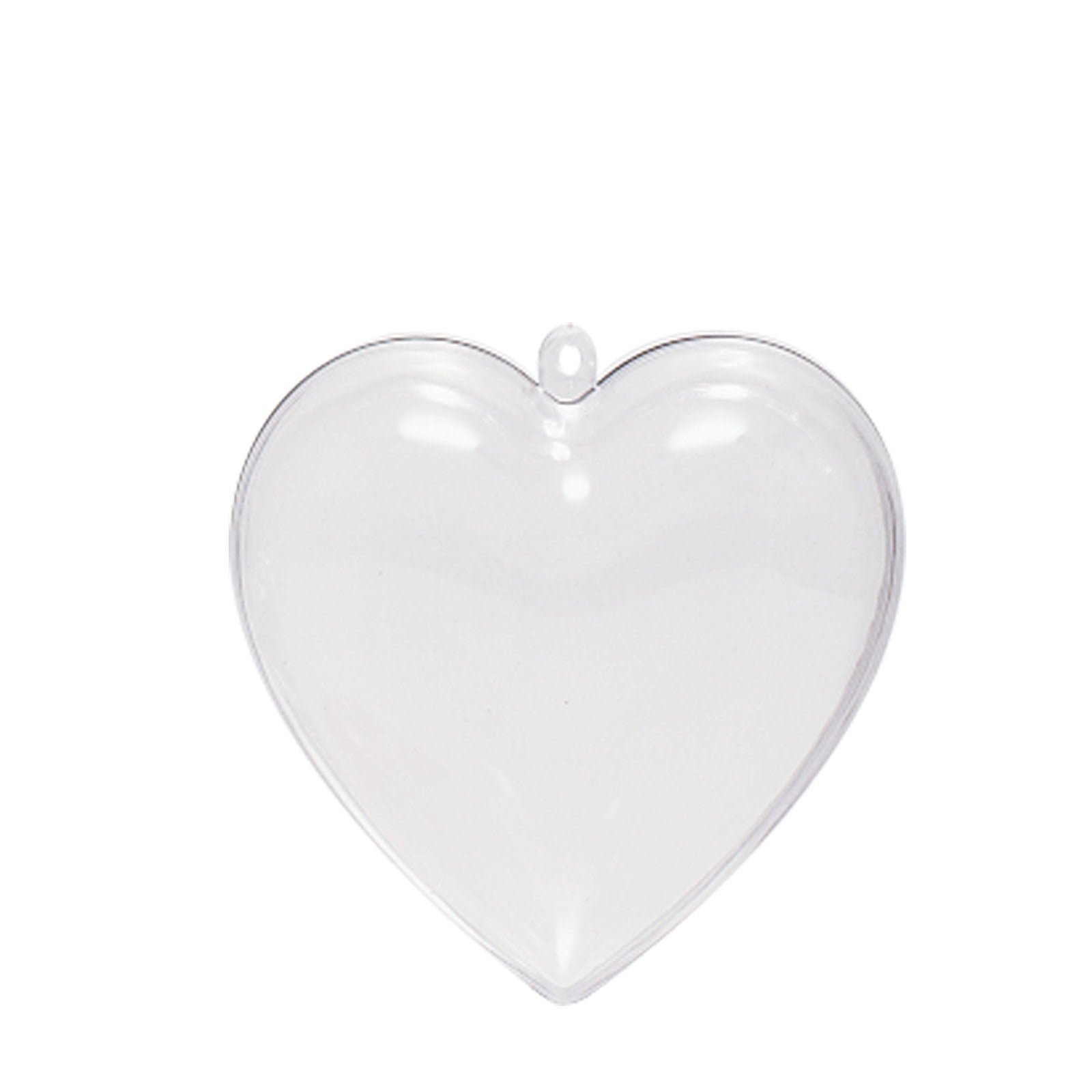 Vaessen creative • Kunststoffherz 2-teilig 8cm 5St