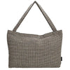 Beagles Shopper Hahnentrittmuster schwarz