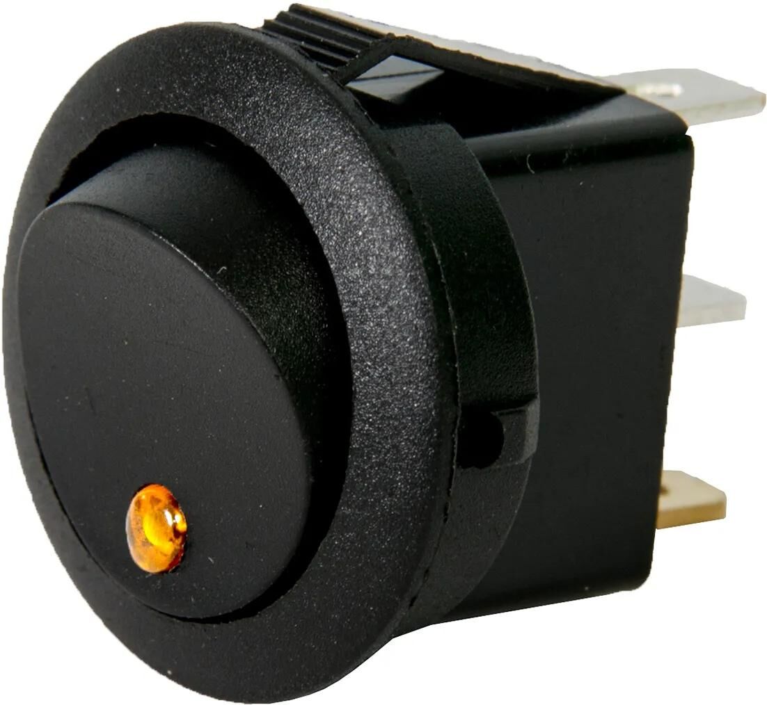 HP Rocker Switch Mini Round LED Gelb gelb