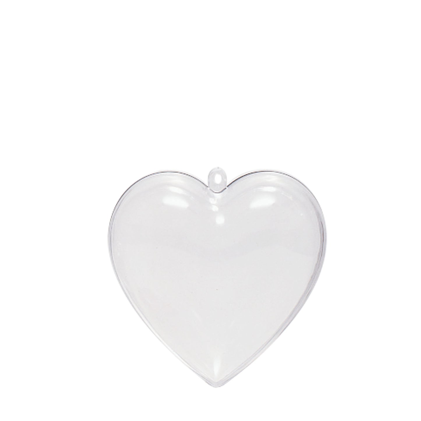 Vaessen creative • Kunststoffherz 2-teilig 6cm 5St