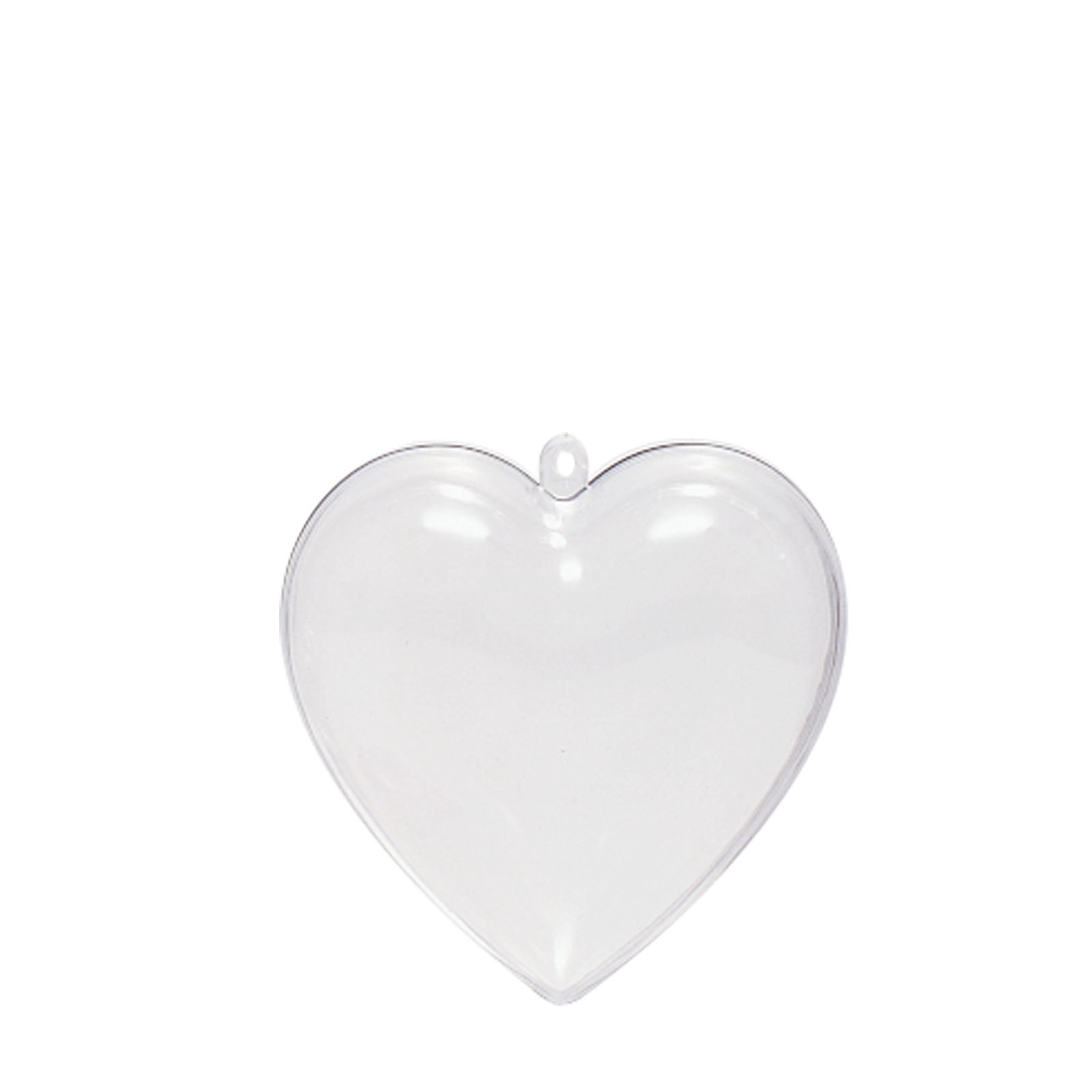 Vaessen creative • Kunststoffherz 2-teilig 6cm 5St