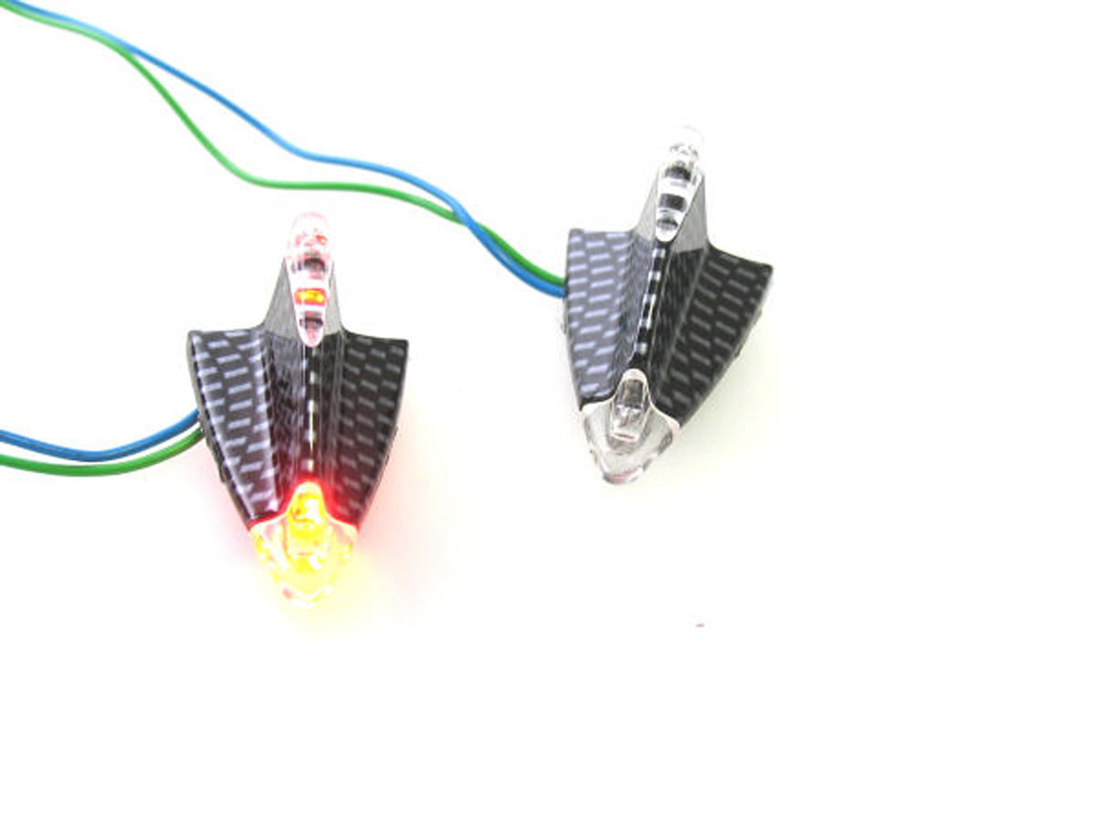 Edge Lamp led set klebe lampe rot haus kohle