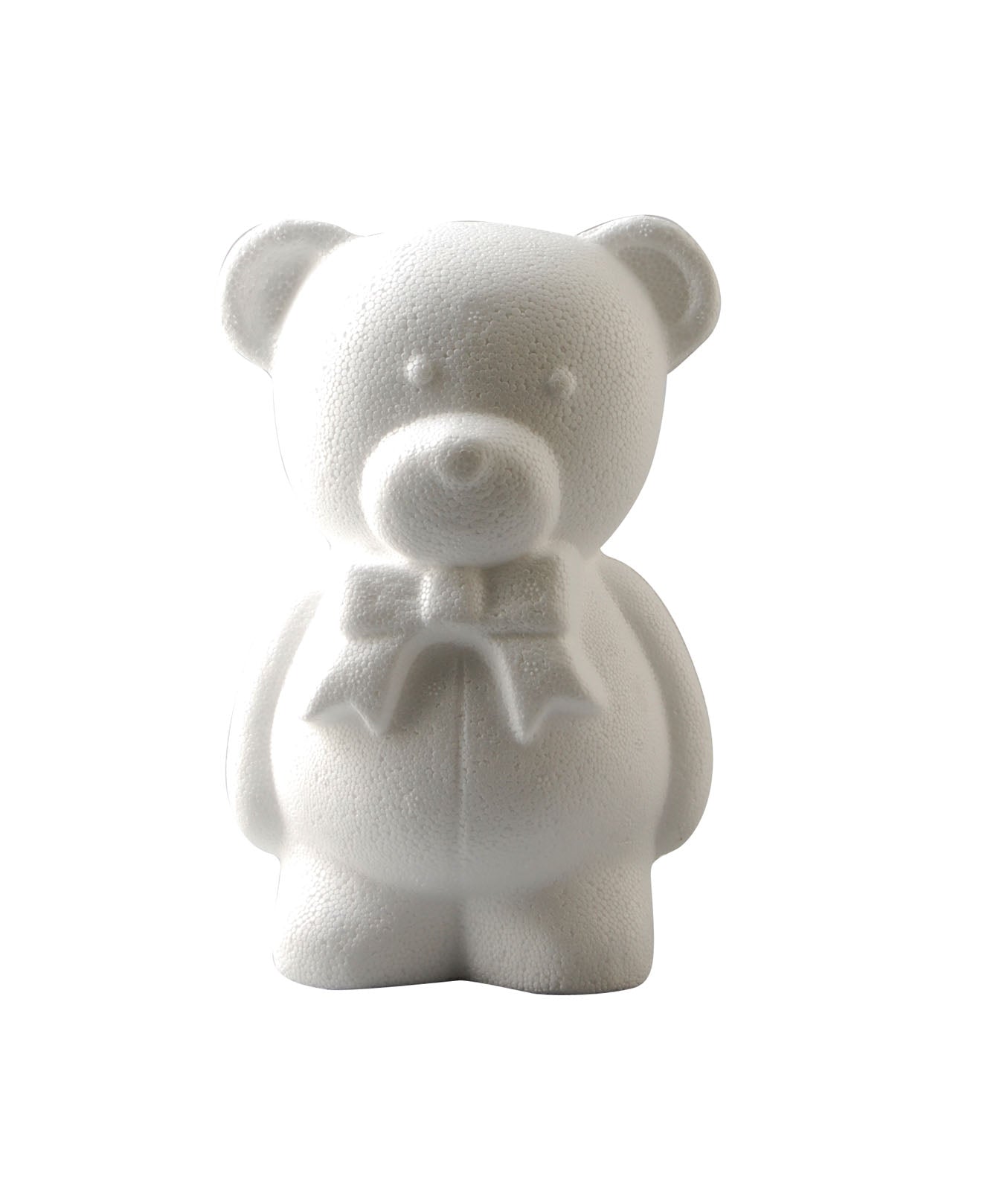 Vaessen creative • Styroporbär mit Schleife 20 cm