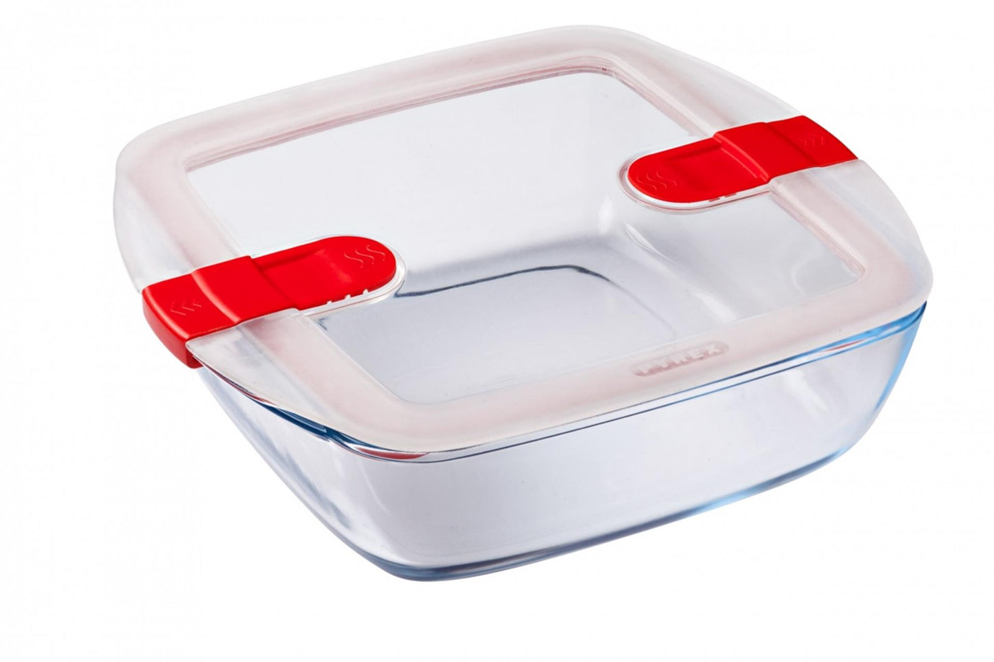 Pyrex-Schüssel mit Deckel 2,2l 25x22x7cm