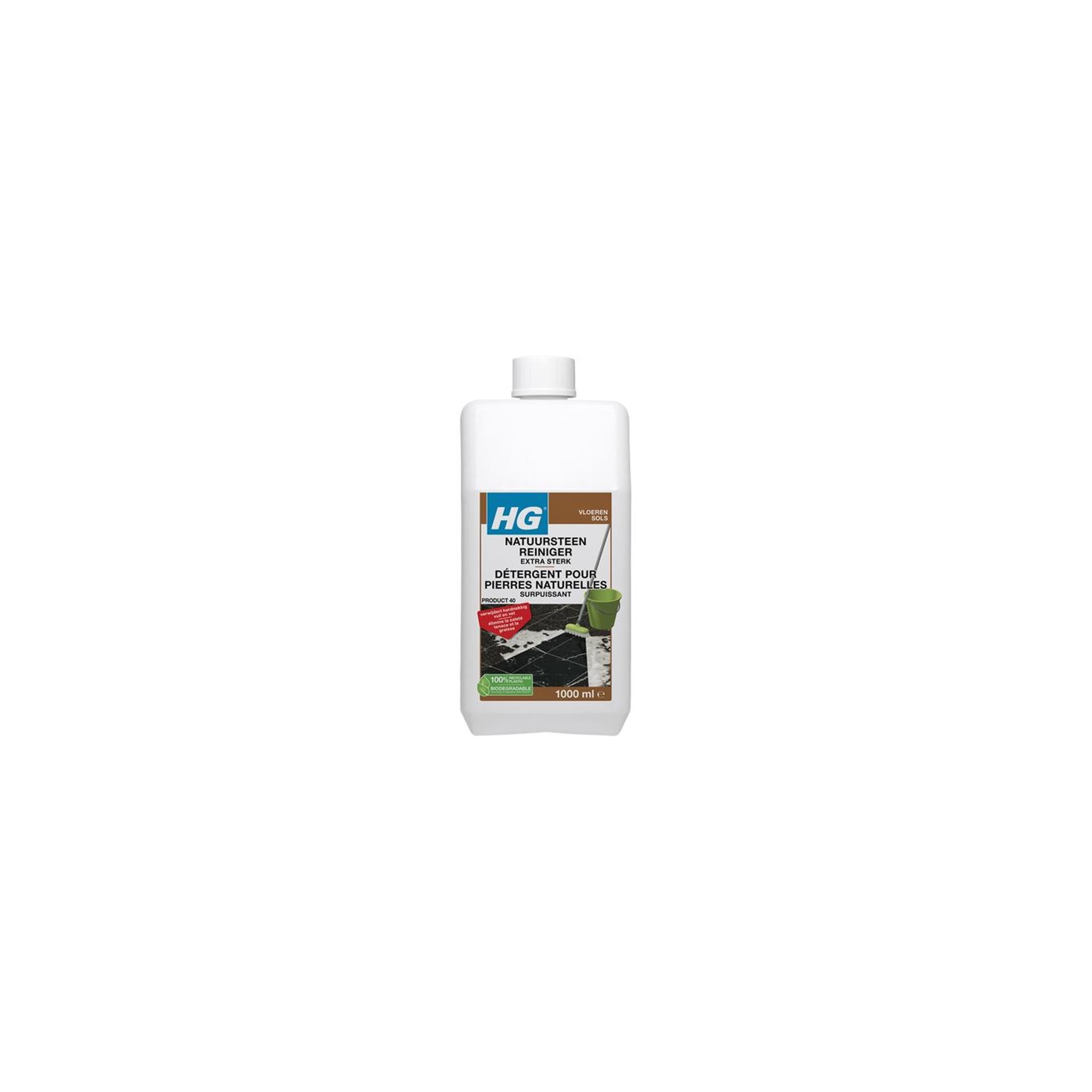 Hg Natursteinreiniger extra stark 1l