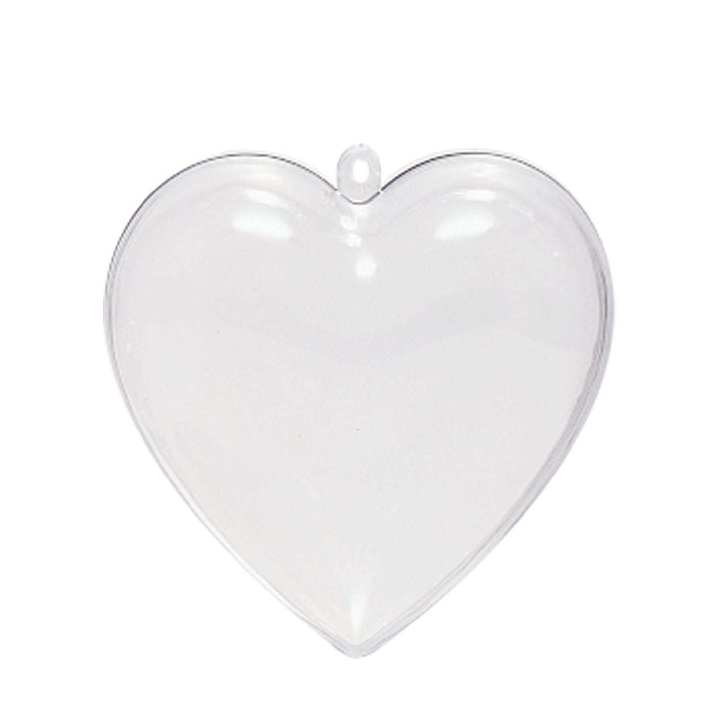 Vaessen creative • Kunststoffherz 2-teilig 10cm 5St