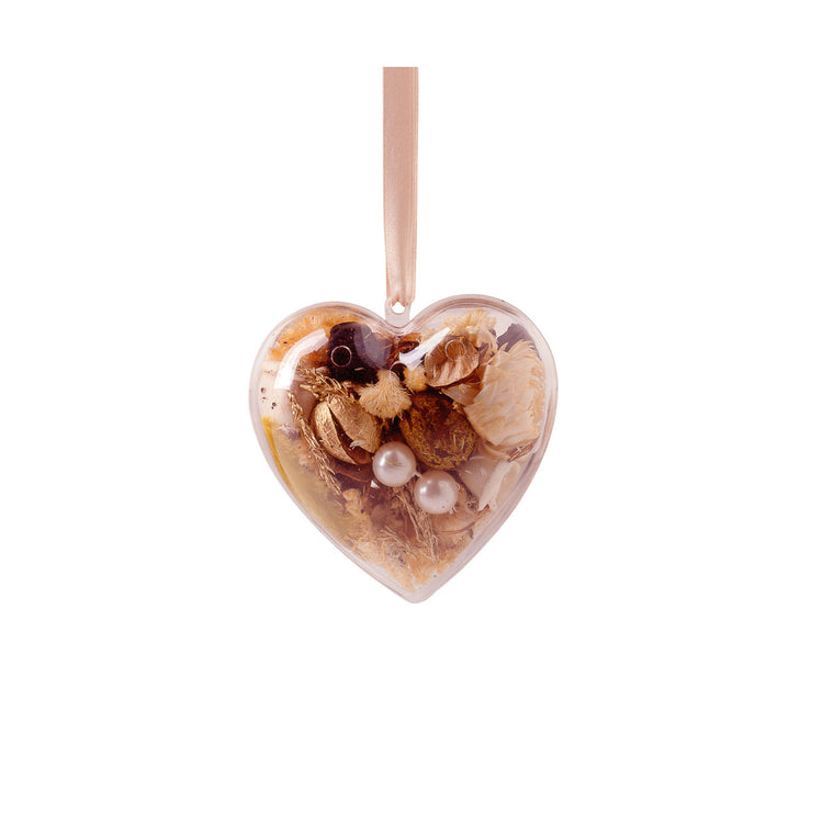 Vaessen creative • Kunststoff-Herz-Potpourri 2-teilig 8cm 10x