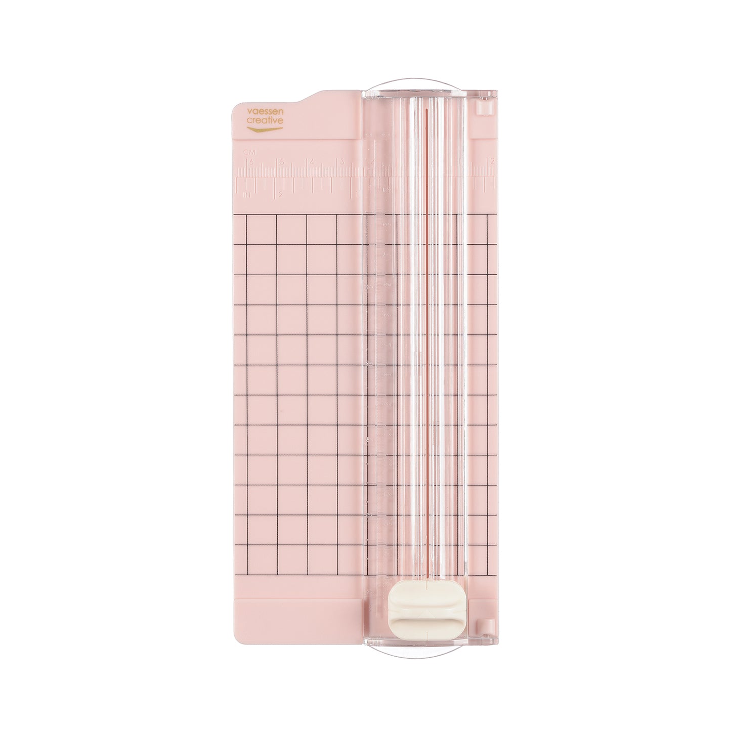Vaessen creative • mini paper cutter 15.3x6.5cm pink