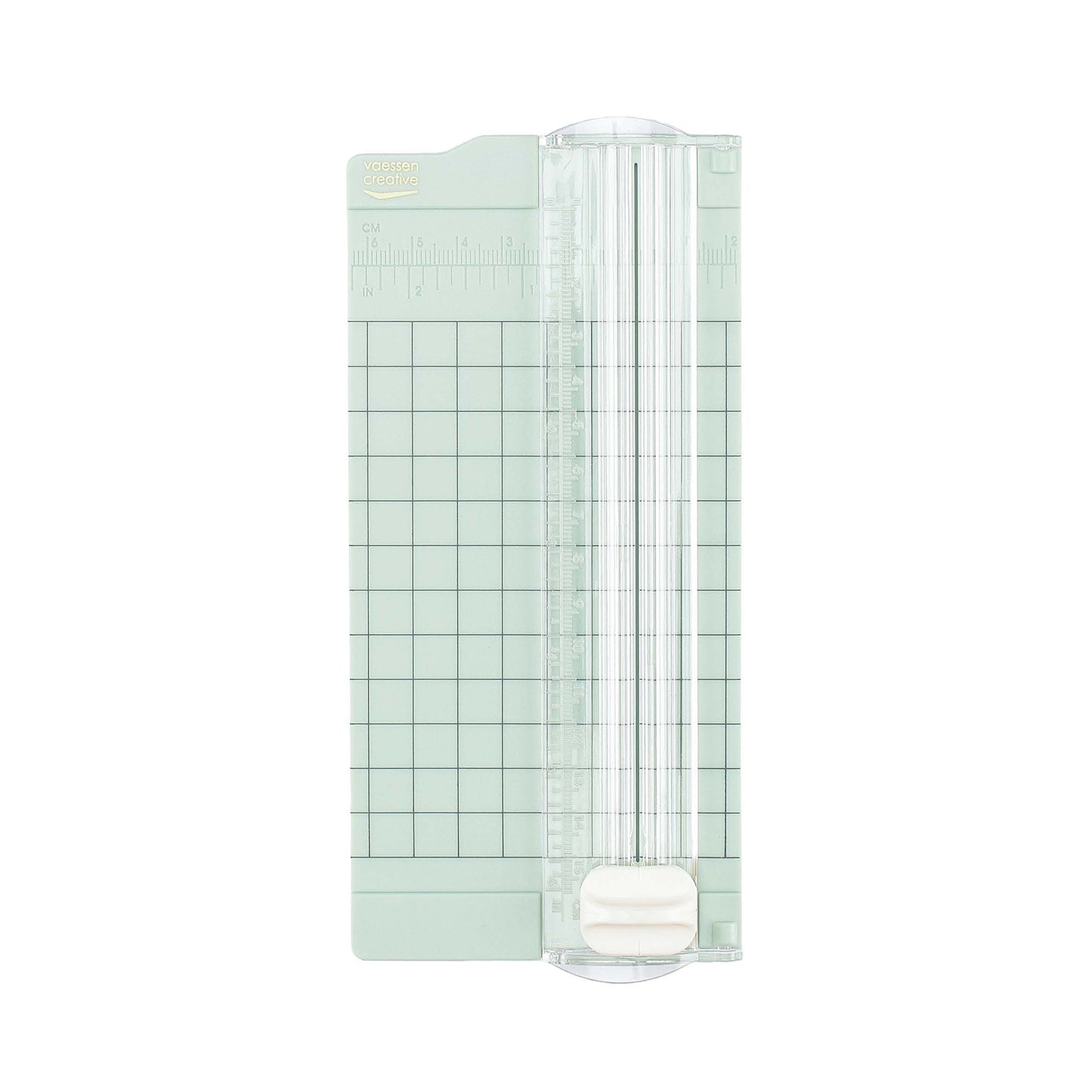Vaessen creative • mini paper cutter 15.3x6.5cm mint