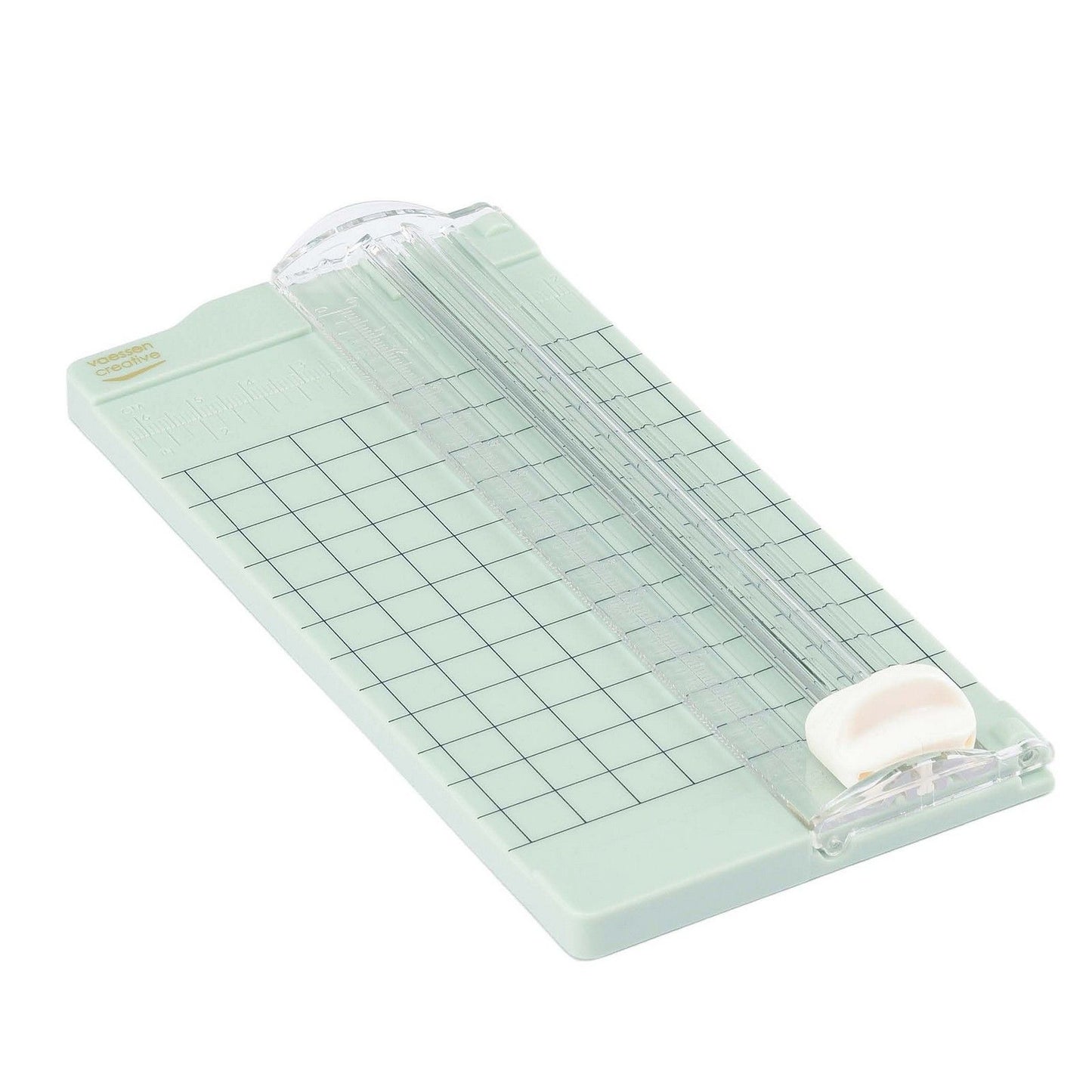 Vaessen creative • mini paper cutter 15.3x6.5cm mint