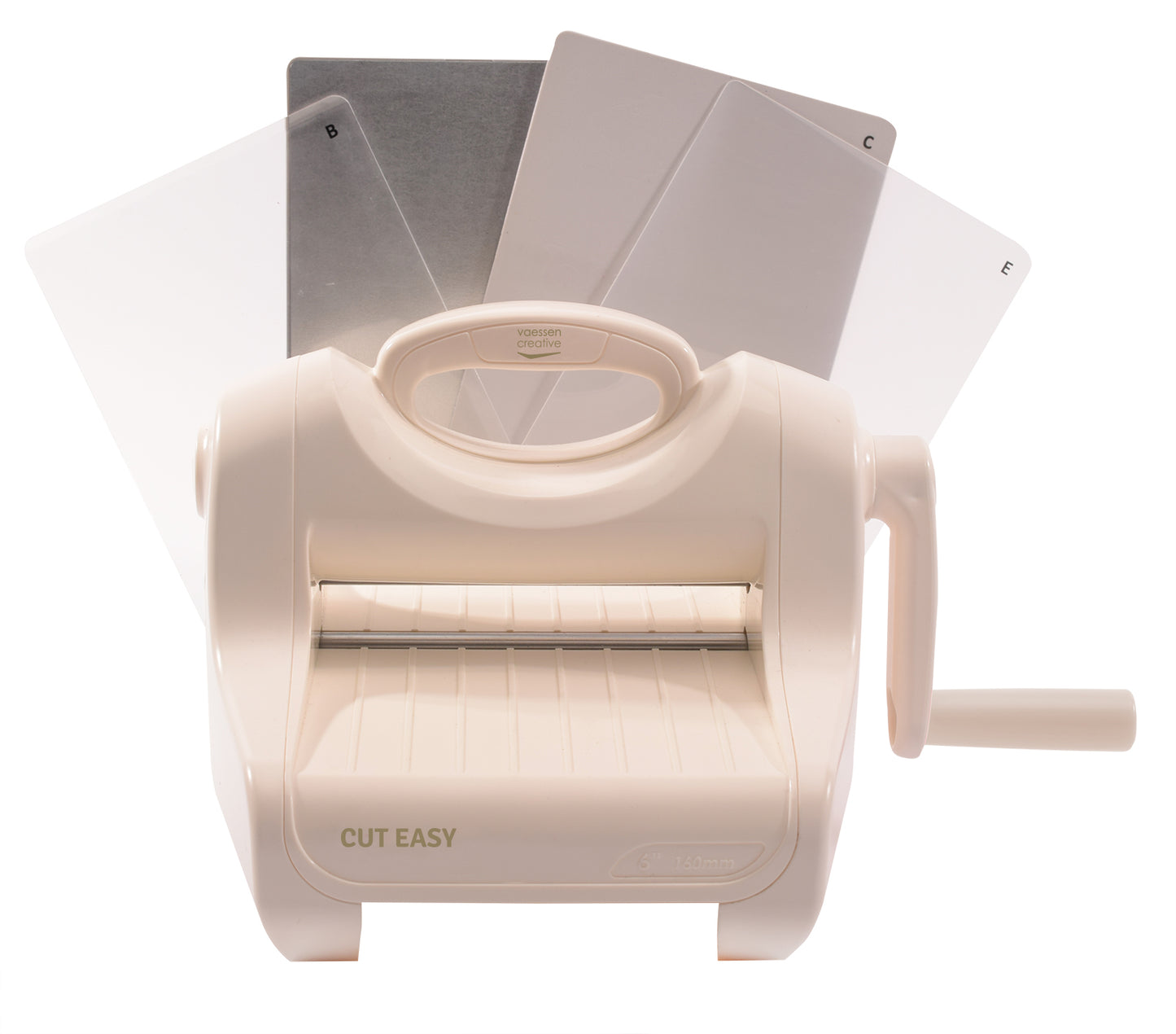 Vaessen Creative • Cut Easy Schneide- und Prägemaschine A5, Starter-Set