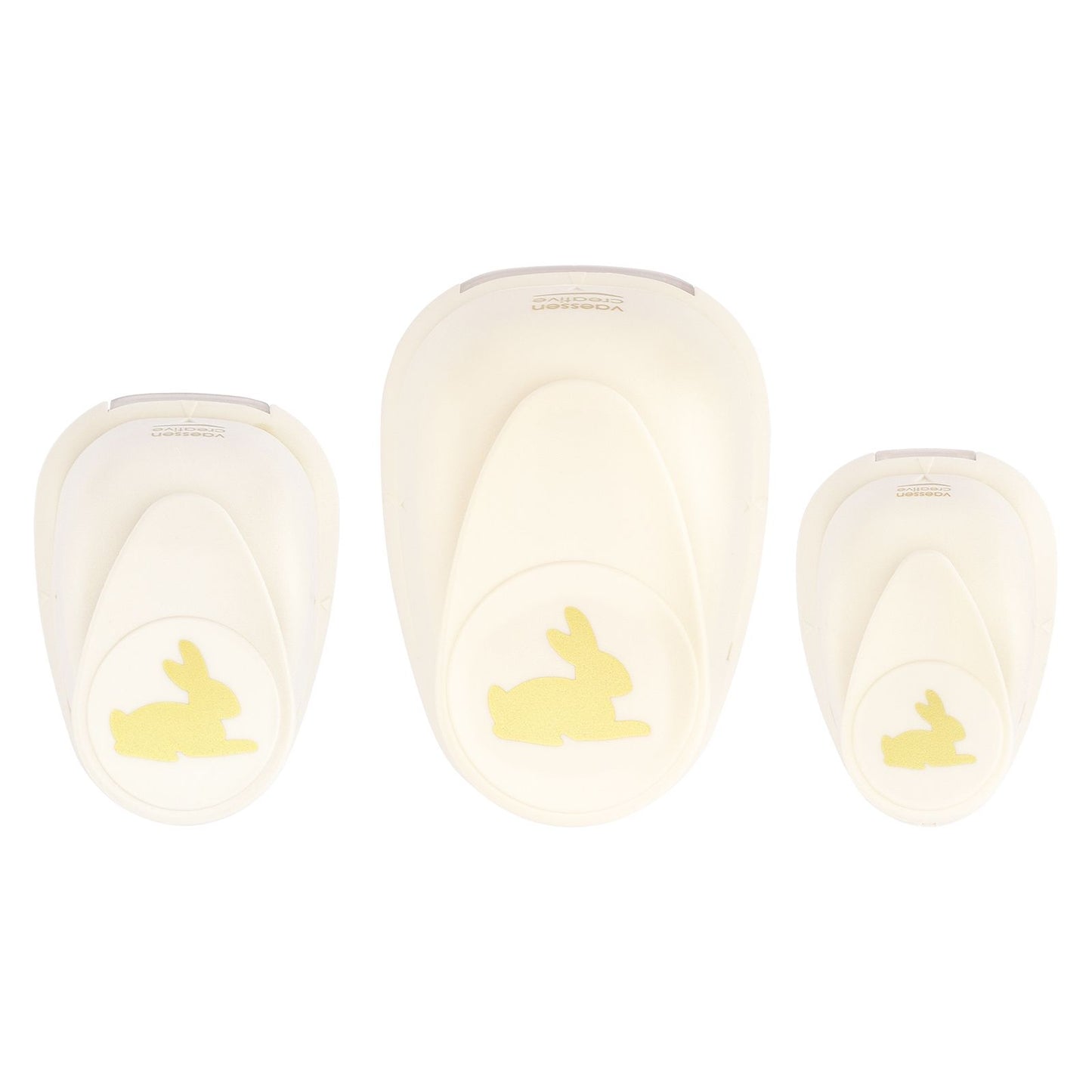 Vaessen creative • Figurenstanzer-Set Hasen 3-tlg.