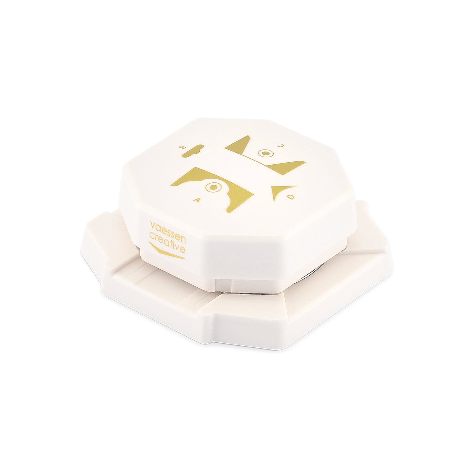 Vaessen creative • 4-in-1-Eckstanzer für klassische Etiketten