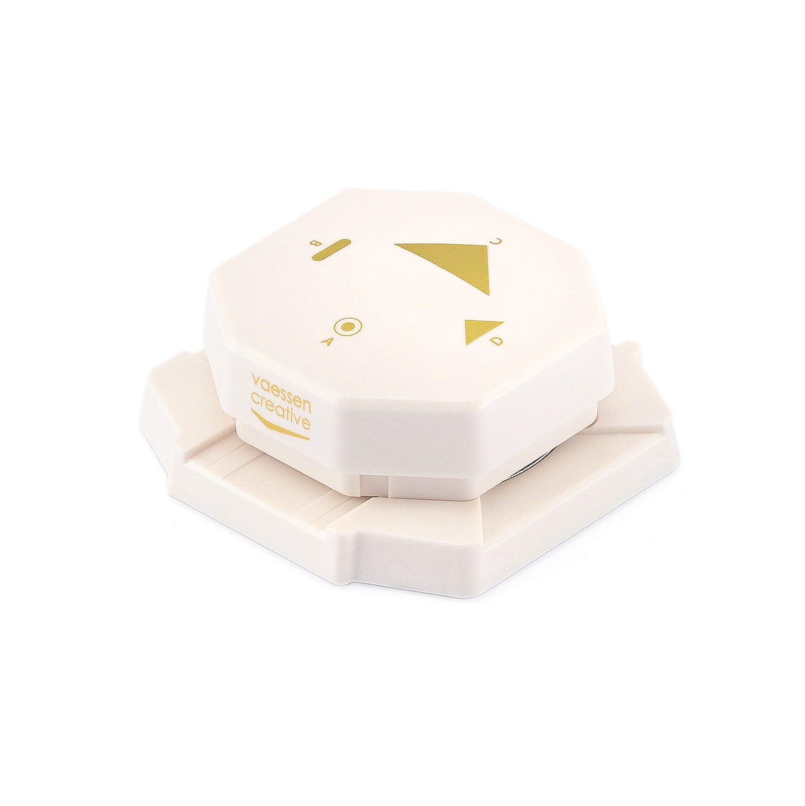 Vaessen creative • 4-in-1-Eckstanzer-Retro-Etiketten