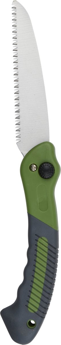 Kinzo klappbare Astsäge – klappbare Astsäge mit 17 cm Sägeblatt – Gartensäge für Äste und Baumschnitt – grün